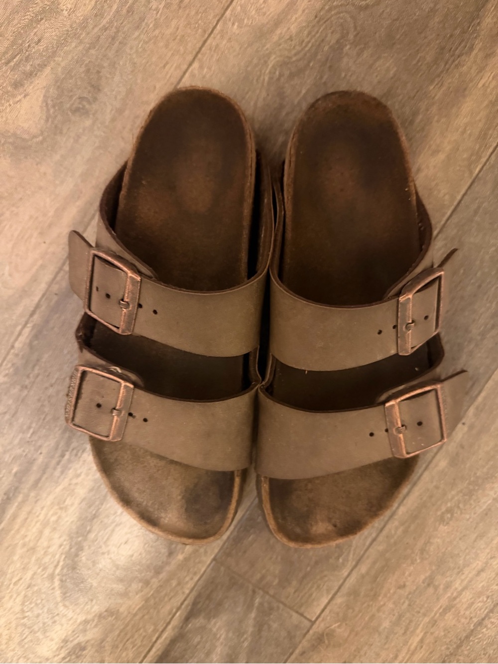 Birkenstock Women's Brown Double-Strap Sandals